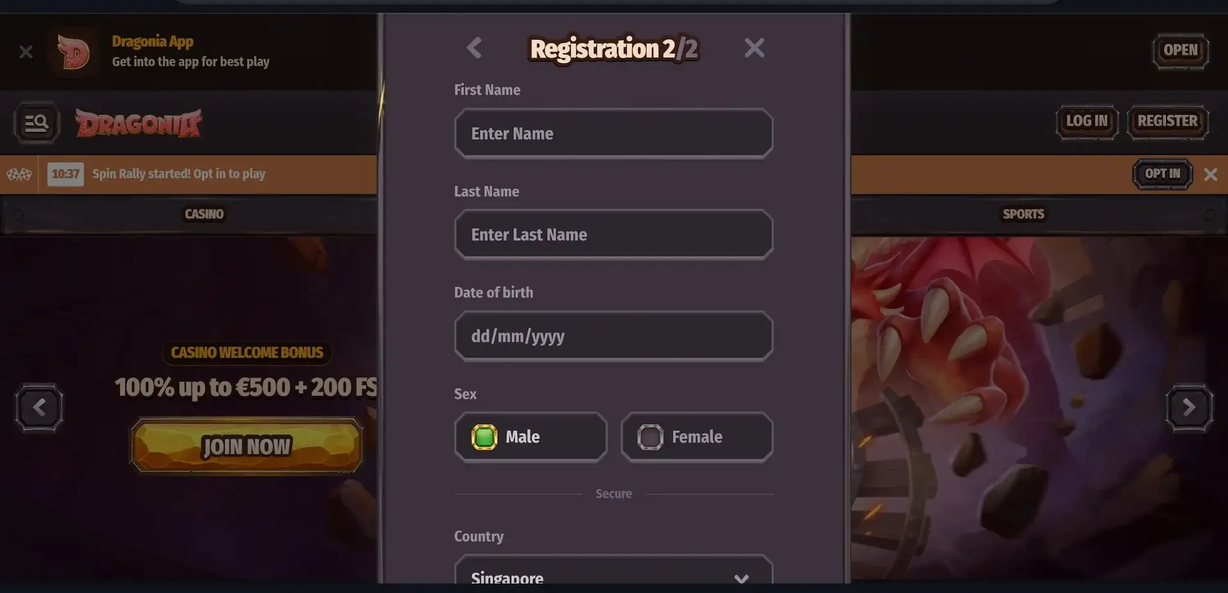 Login 3